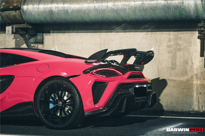 2018-2021 McLaren 600lt BKSS Style Carbon Fiber Trunk Spoiler - DarwinPRO Aerodynamics