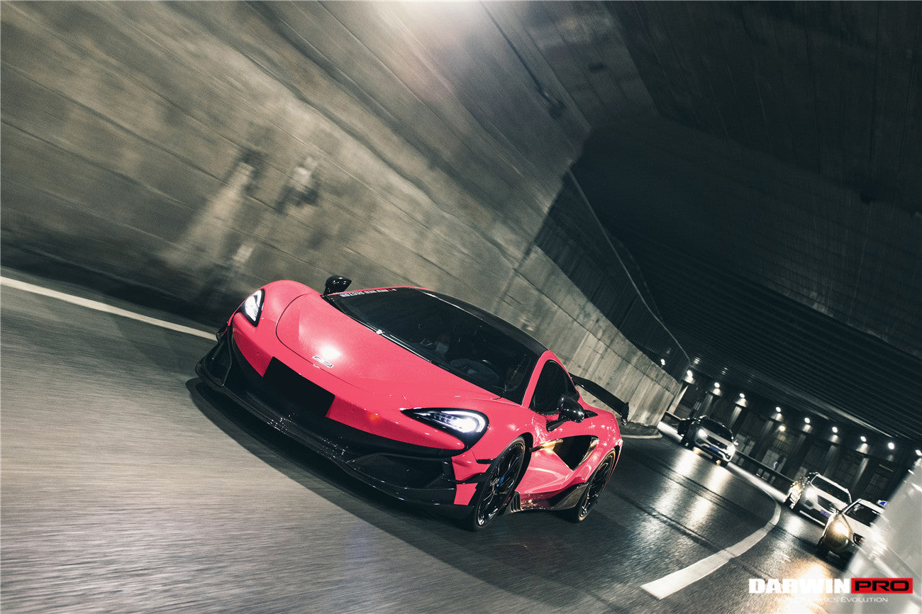 2015-2021 McLaren 540C/570S BKSS Style Carbon Fiber Front Lip - DarwinPRO Aerodynamics