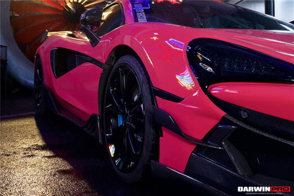 2015-2021 McLaren 600lt 540C 570S BKSS Style Cabon Fiber Side Skirts Under Board - DarwinPRO Aerodynamics
