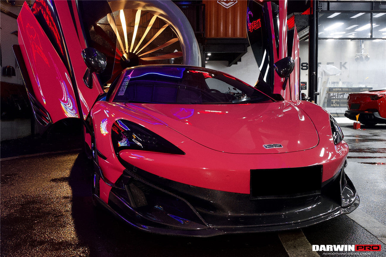2015-2021 McLaren 540C/570S BKSS Style Carbon Fiber Front Lip - DarwinPRO Aerodynamics