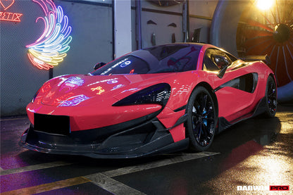 2015-2021 McLaren 600lt 540C 570S BKSS Style Cabon Fiber Side Skirts Under Board - DarwinPRO Aerodynamics