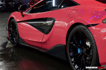 2015-2021 McLaren 600lt 540C 570S BKSS Style Cabon Fiber Side Skirts Under Board - DarwinPRO Aerodynamics