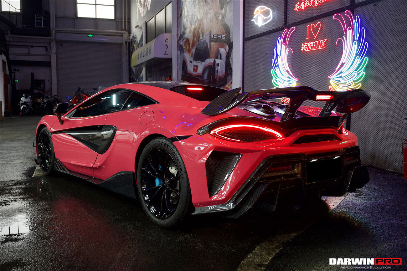 2015-2021 McLaren 600lt 540C 570S BKSS Style Cabon Fiber Side Skirts Under Board - DarwinPRO Aerodynamics