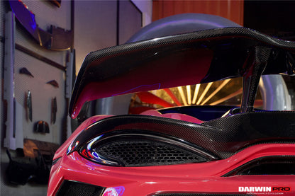 2018-2021 McLaren 600lt BKSS Style Carbon Fiber Trunk Spoiler - DarwinPRO Aerodynamics