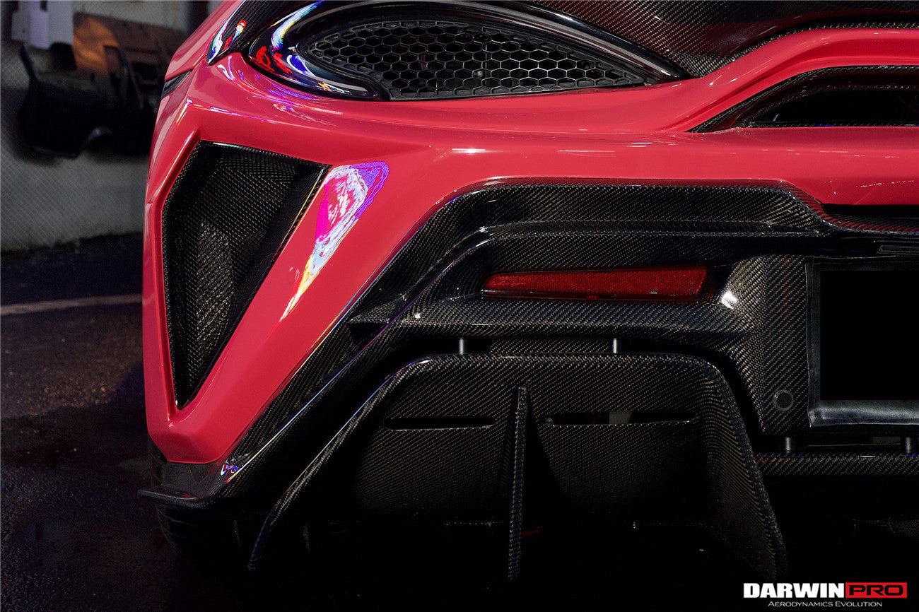 2015-2021 McLaren 540c/570s BKSS Style Rear Bumper and Wing and Engine Trunk and Exhaust - DarwinPRO Aerodynamics