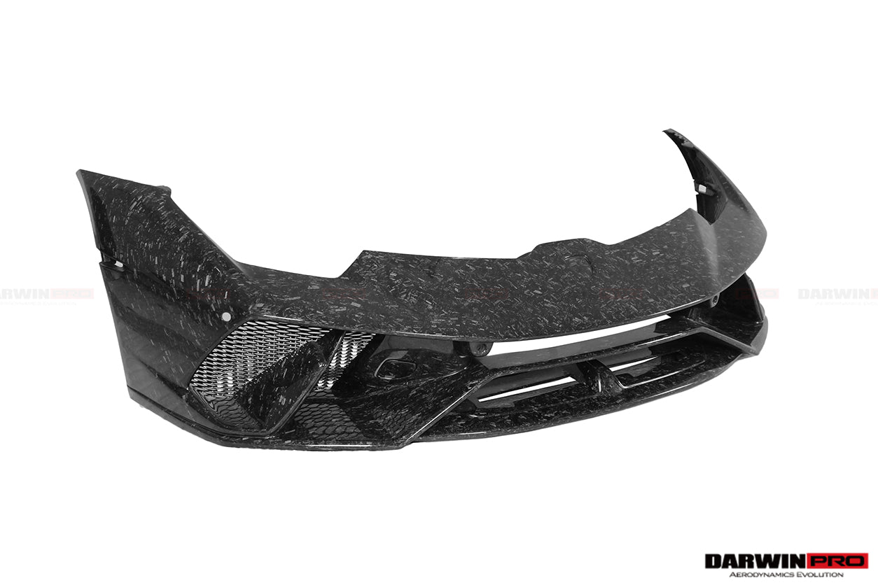 2015-2020 Lamborghini Huracan LP610/LP580/EVO Performante Style Partial Carbon Front Bumper - DarwinPRO Aerodynamics