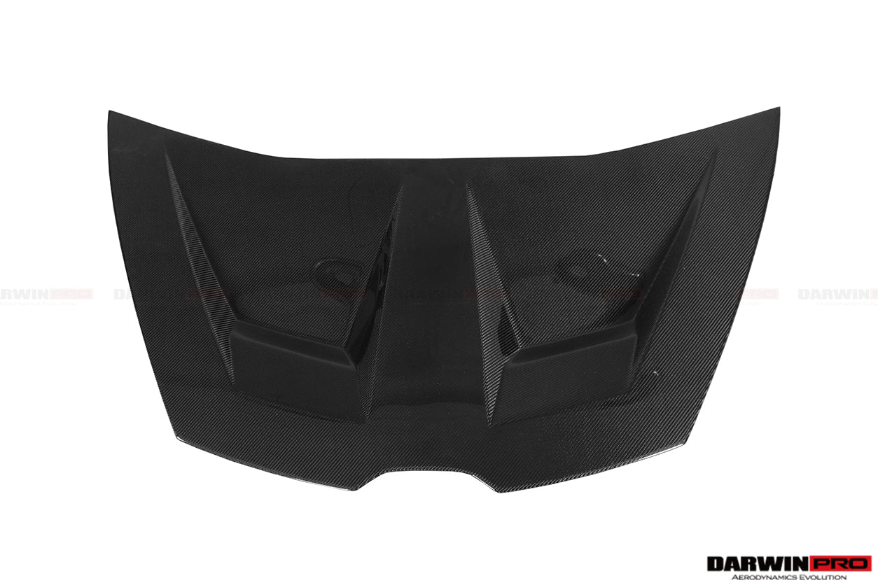 2015-2021 Lamborghini Huracan LP610/LP580/EVO BKSS Style Carbon Fiber Hood - DarwinPRO Aerodynamics