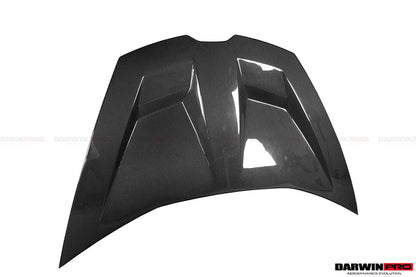 2015-2021 Lamborghini Huracan LP610/LP580/EVO BKSS Style Carbon Fiber Hood - DarwinPRO Aerodynamics