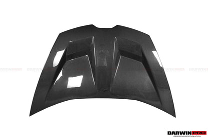2015-2021 Lamborghini Huracan LP610/LP580/EVO BKSS Style Carbon Fiber Hood - DarwinPRO Aerodynamics