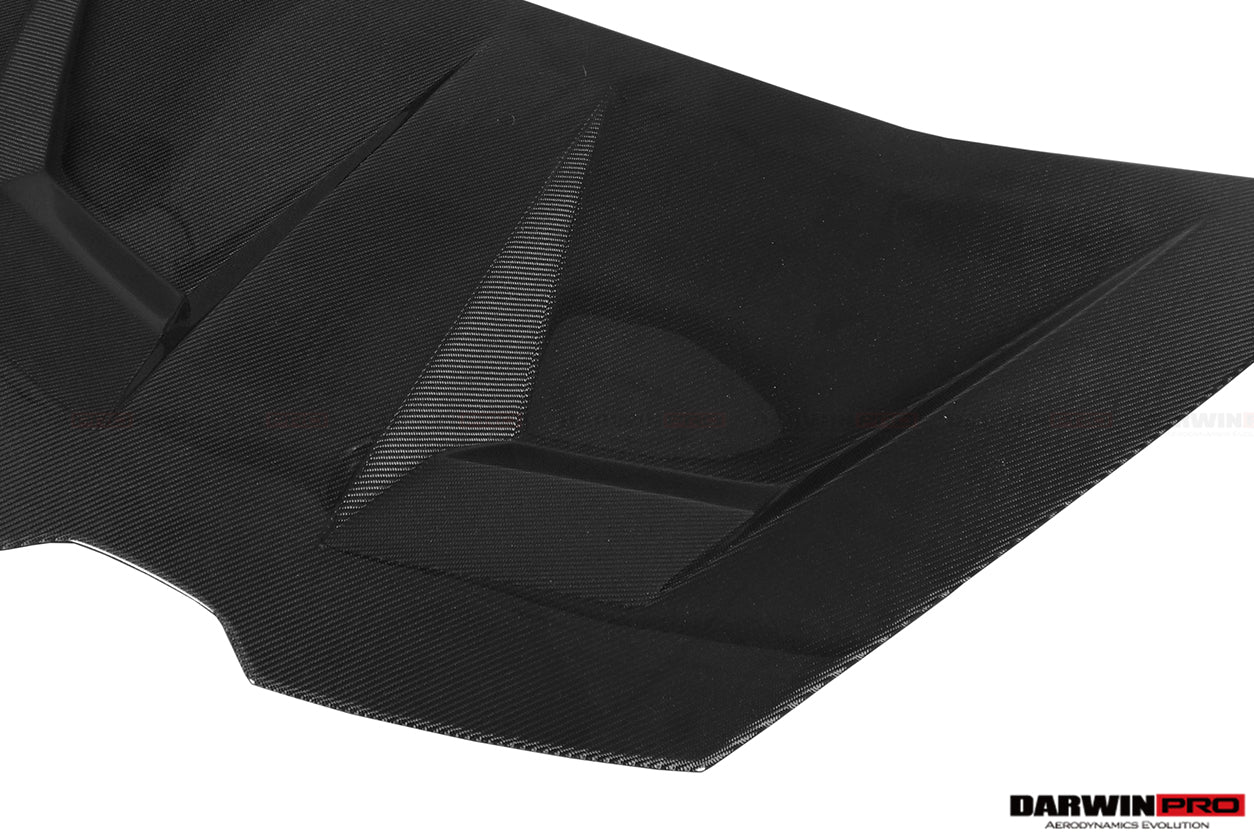 2015-2021 Lamborghini Huracan LP610/LP580/EVO BKSS Style Carbon Fiber Hood - DarwinPRO Aerodynamics