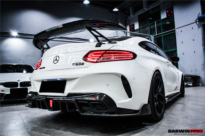 2015-2021 Mercedes Benz C-Class W205 Coupe IMP Performance Carbon Fiber Trunk Spoiler - DarwinPRO Aerodynamics