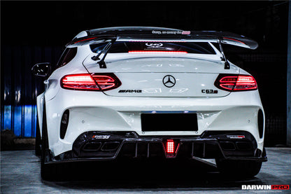 2015-2021 Mercedes Benz C-Class W205 Coupe IMP Performance Carbon Fiber Trunk Spoiler - DarwinPRO Aerodynamics