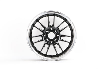E560 Black Machined Lip 15x7.0 ET35 4.100.114 - Square Set (4 Wheels)