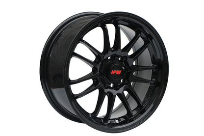 E560 Gloss Black 15x7.0 ET35 4.100.114 - Square Set (4 Wheels)