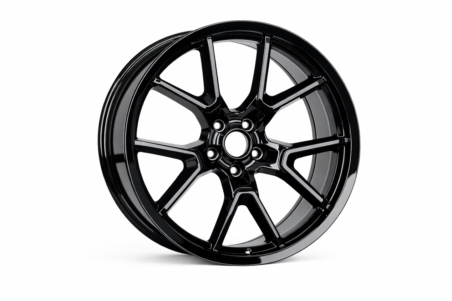 E562 Gloss Black 20x9 ET10 5.115 – (Square Set of 4)