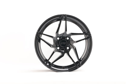 E563 Gloss Black 15x7.0 ET35 4.100 - Square Set (4 Wheels)
