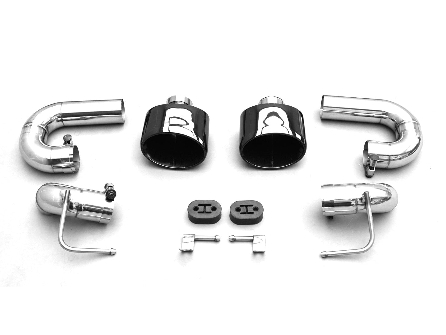 2018-2026 Porsche 9Y0 9Y3 Cayenne SUV and Coupe Convert TurboGT Style Rear Bumper With Exhaust Adapter Pipe | Fits S, E-Hybrid