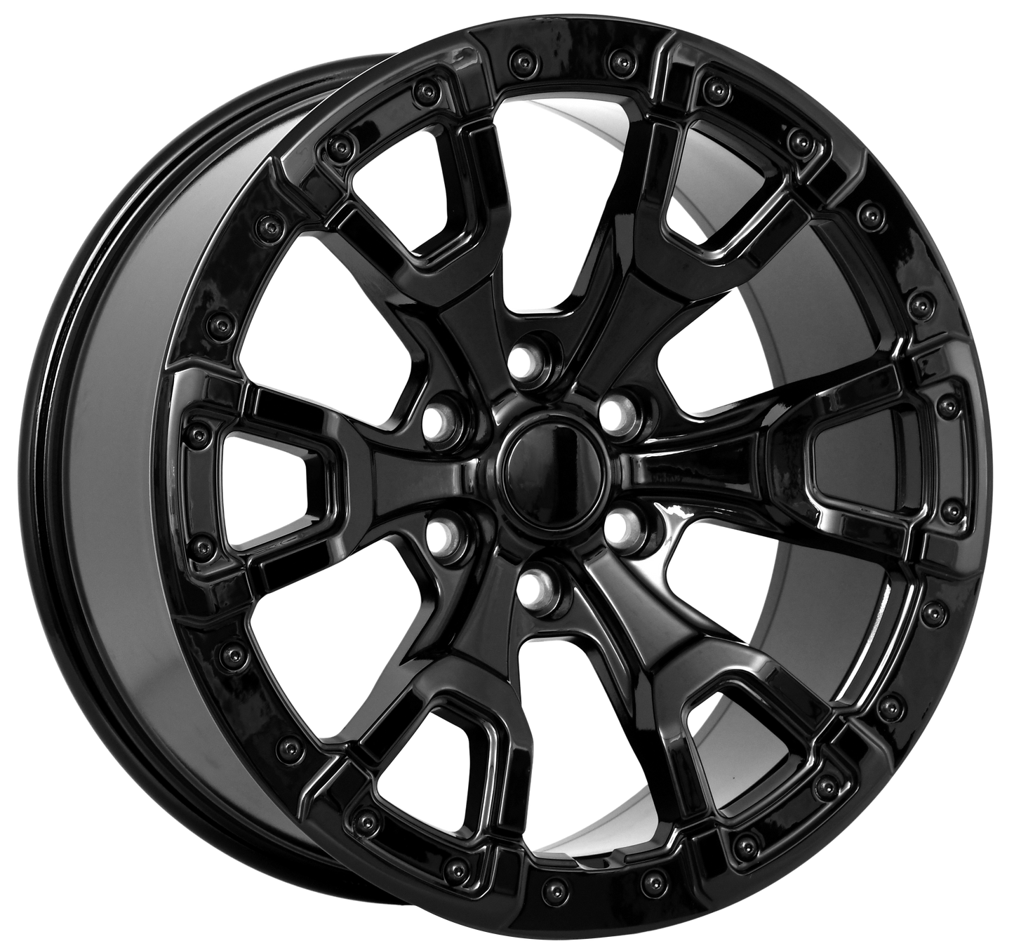 E565 Satin Black 20x9.0 ET20 6.139 - Square Set (4 Wheels)