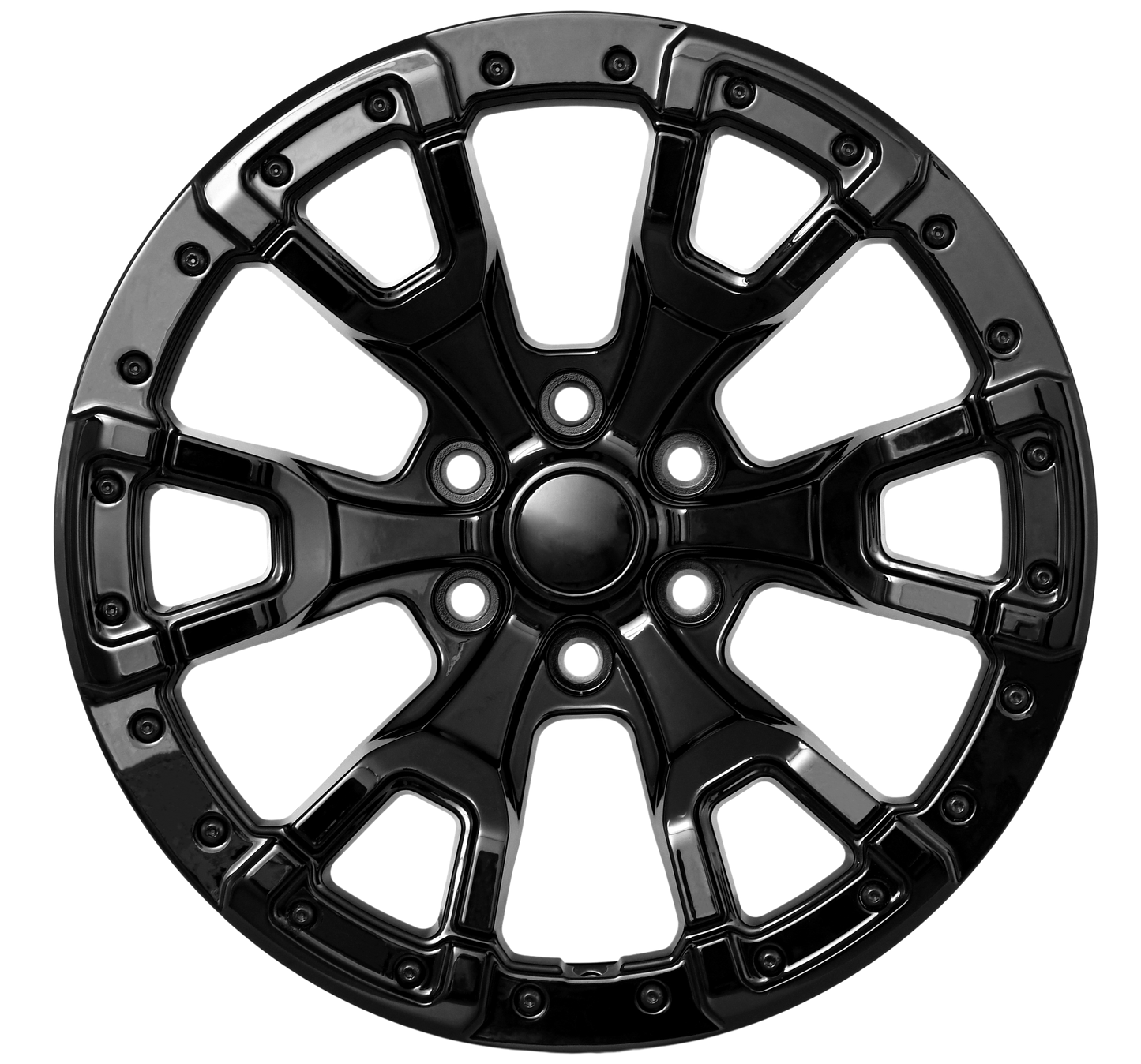 E565 Satin Black 20x9.0 ET20 6.139 - Square Set (4 Wheels)
