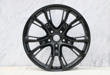 E568 Gloss Black 22x9.0 ET32 5.127 - Square Set (4 Wheels)