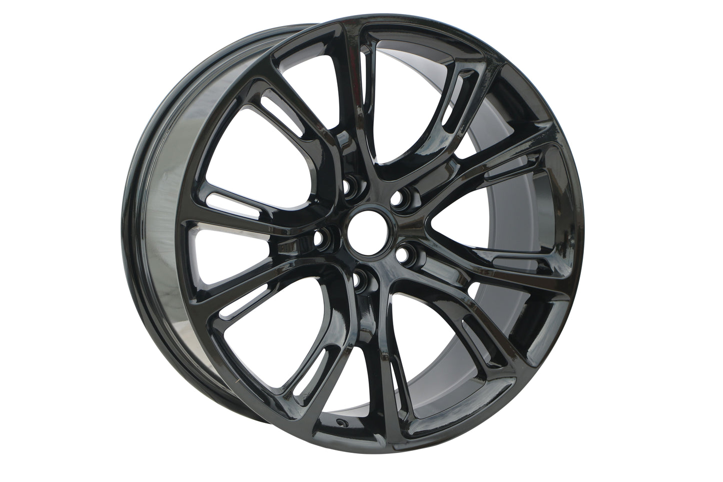 E568 Gloss Black 22x9.0 ET32 5.127 - Square Set (4 Wheels)