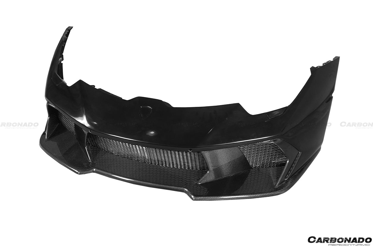 2015-2021 Lamborghini Huracan LP610/LP580/EVO VRS Style Front Bumper - Carbonado