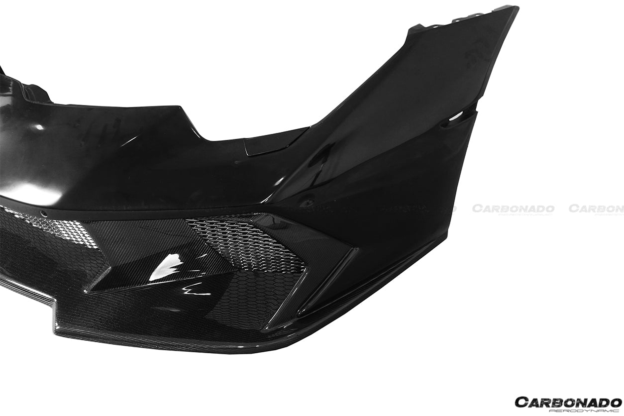 2015-2021 Lamborghini Huracan LP610/LP580/EVO VRS Style Front Bumper - Carbonado
