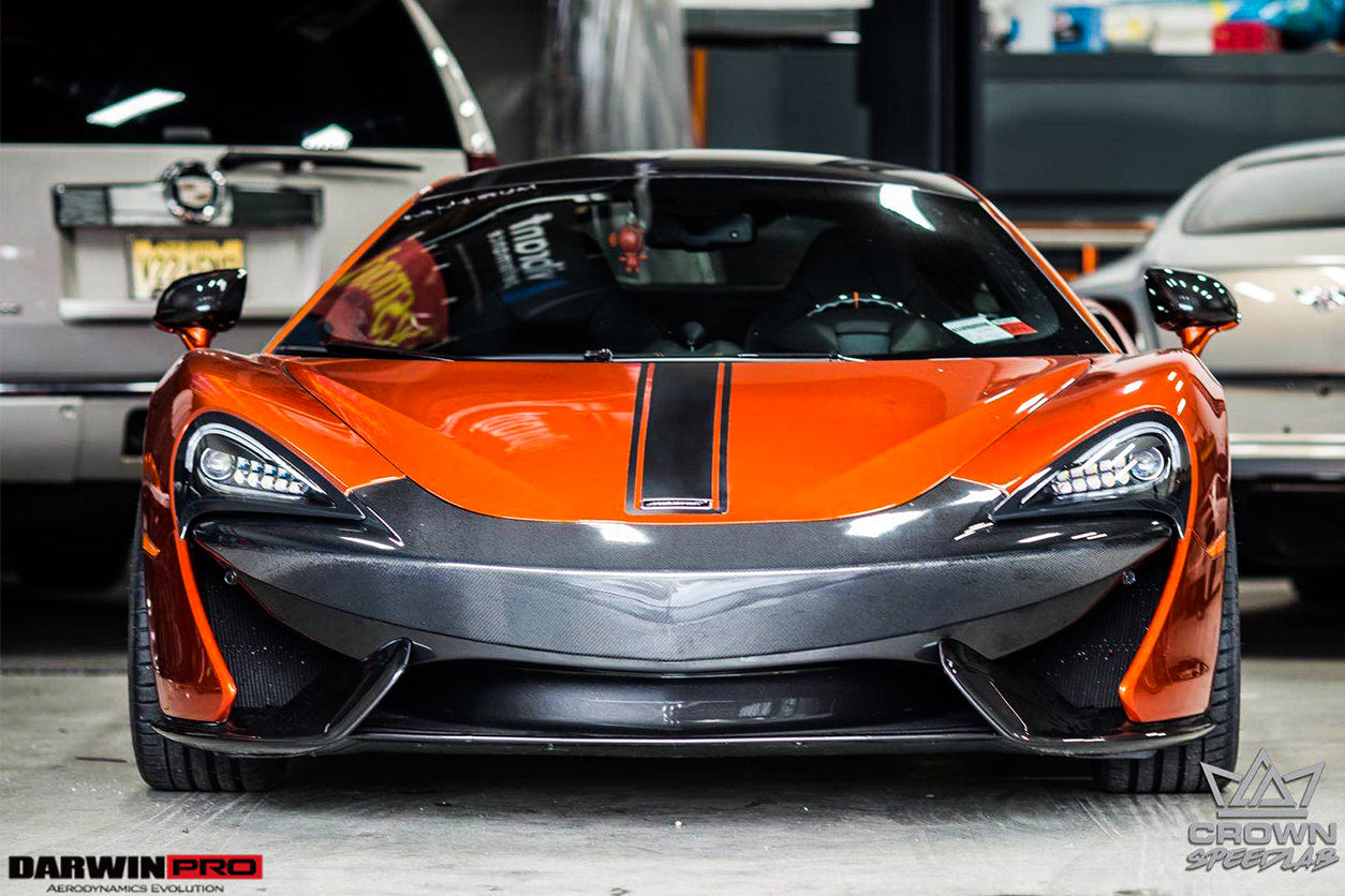 2015-2020 McLaren 600LT/540c/570s/570gt Front Bumper Top Cover Replcement - DarwinPRO Aerodynamics