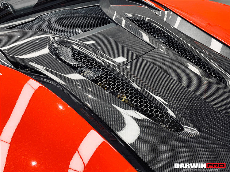 2015-2020 McLaren 540c/570s Coupe Autoclave Carbon Fiber Rear Engine Trunk Replacement - DarwinPRO Aerodynamics