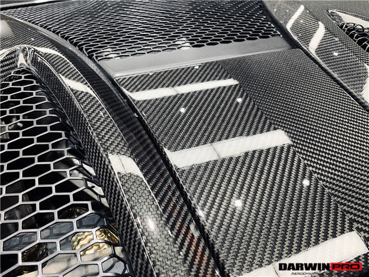 2015-2020 McLaren 540c/570s Coupe Autoclave Carbon Fiber Rear Engine Trunk Replacement - DarwinPRO Aerodynamics