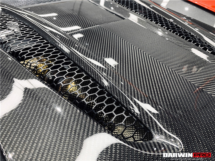 2015-2020 McLaren 540c/570s Coupe Autoclave Carbon Fiber Rear Engine Trunk Replacement - DarwinPRO Aerodynamics