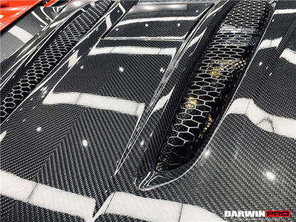 2015-2020 McLaren 540c/570s Coupe Autoclave Carbon Fiber Rear Engine Trunk Replacement - DarwinPRO Aerodynamics