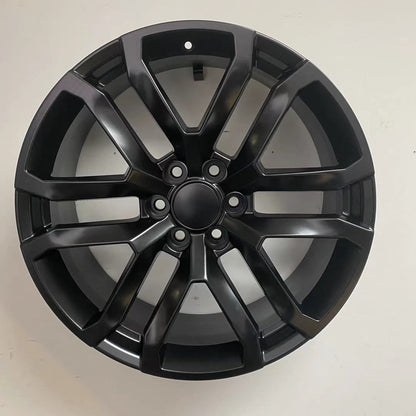 E573 Satin Black 20x9.0 ET28 6.139 - Square Set (4 Wheels)
