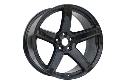 E576 Satin Black 20x10.5 ET22 5.115 - Square Set (4 Wheels)