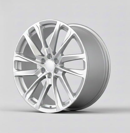 E578 Silver 22x9.0 ET24 6.139 - Square Set (4 Wheels)