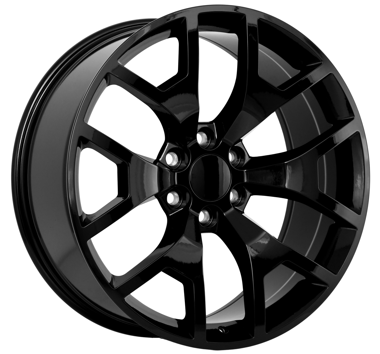 E579 Gloss Black 24x10.0 ET24 6.139 - Square Set (4 Wheels)