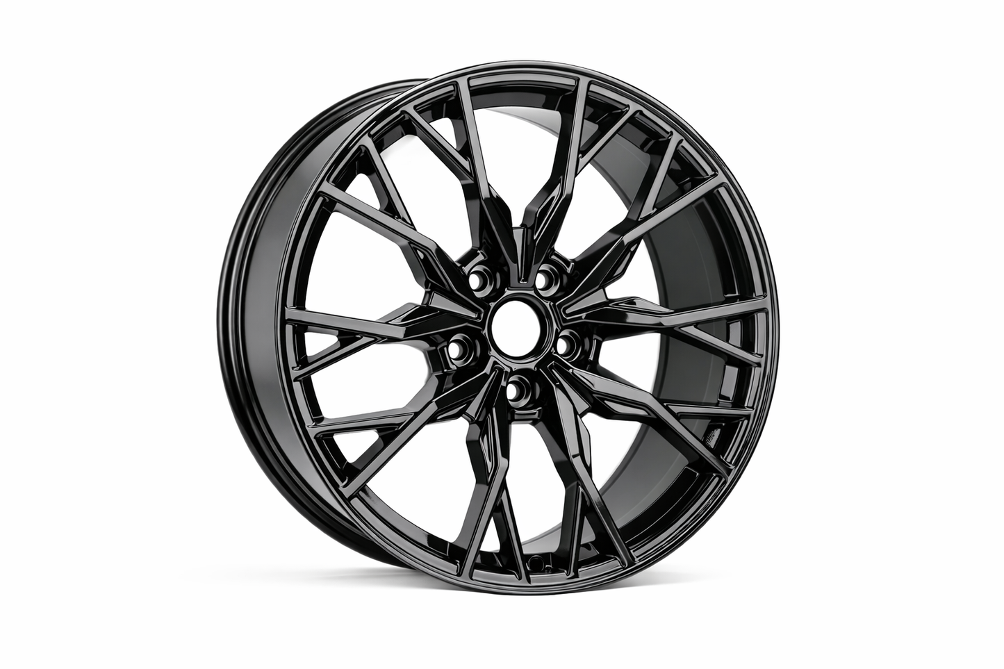 E585 Gloss Black 19x9.5 ET45 5.120 - Square Set (4 Wheels)