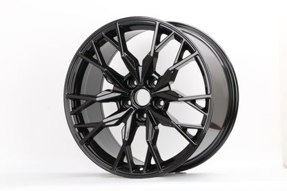 E585 Gloss Black 20x11.0 ET42 5.120 - Square Set (4 Wheels)