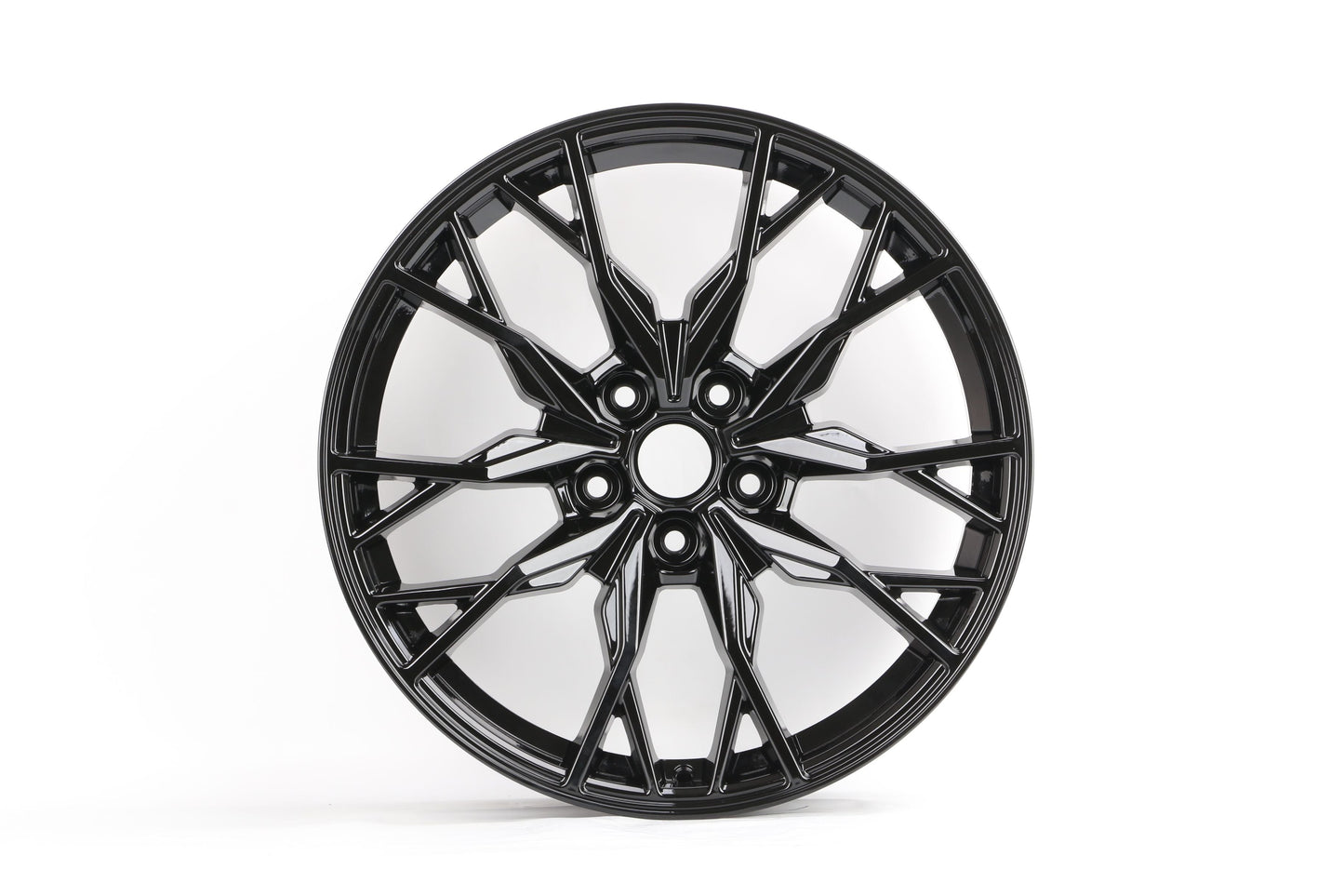 E585 Gloss Black 20x11.0 ET42 5.120 - Square Set (4 Wheels)