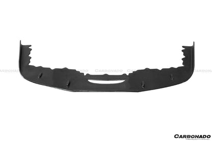 2010-2015 Ferrari 458 Coupe/Spyder AV Style Carbon Fiber Front Lip - Carbonado