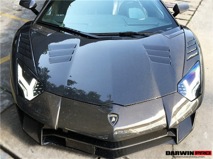 2011-2021 Lamborghini Aventador LP700 LP740 Coupe/Roadster BKSS Style Carbon Fiber Front Fender - DarwinPRO Aerodynamics