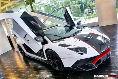 2011-2021 Lamborghini Aventador LP700 LP740 Coupe/Roadster BKSS Style Hood - DarwinPRO Aerodynamics