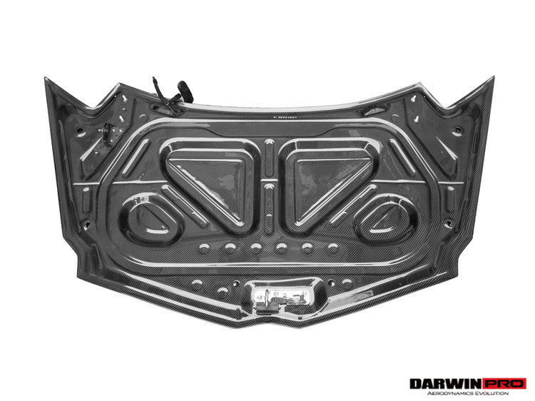 2011-2021 Lamborghini Aventador LP700 LP740 Coupe/Roadster BKSS Style Hood - DarwinPRO Aerodynamics
