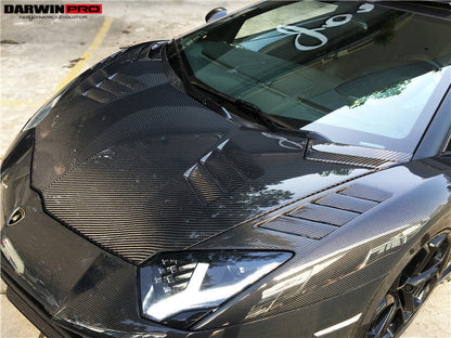 2011-2021 Lamborghini Aventador LP700 LP740 Coupe/Roadster BKSS Style Carbon Fiber Front Fender - DarwinPRO Aerodynamics