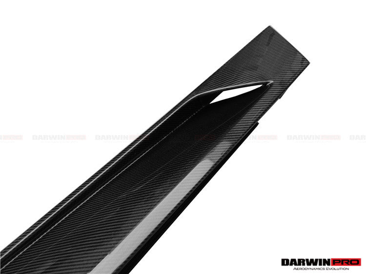 2011-2021 Lamborghini Aventador LP700 LP740 Coupe/Roadster Carbon Fiber Side Skirts - DarwinPRO Aerodynamics