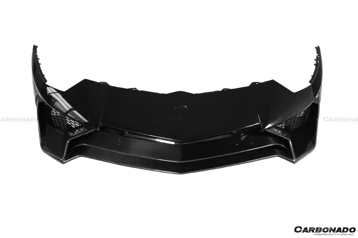 2011-2016 Lamborghini Aventador LP700 LP740 Coupe/Roadster SV Style Front Bumper - Carbonado Aero