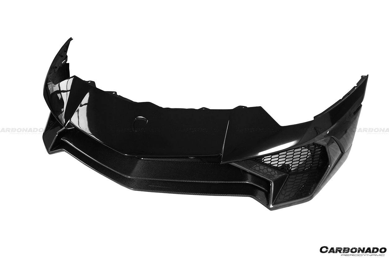 2011-2016 Lamborghini Aventador LP700 LP740 Coupe/Roadster SV Style Front Bumper - Carbonado Aero