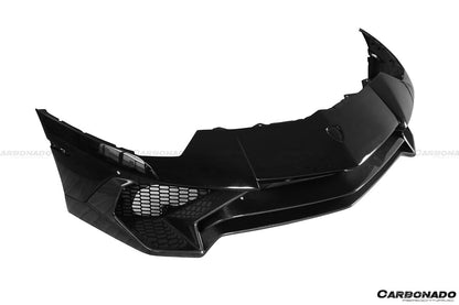 2011-2016 Lamborghini Aventador LP700 LP740 Coupe/Roadster SV Style Front Bumper - Carbonado Aero