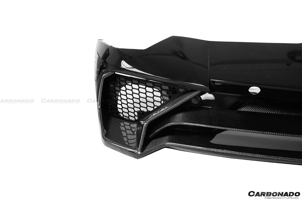 2011-2016 Lamborghini Aventador LP700 LP740 Coupe/Roadster SV Style Front Bumper - Carbonado Aero