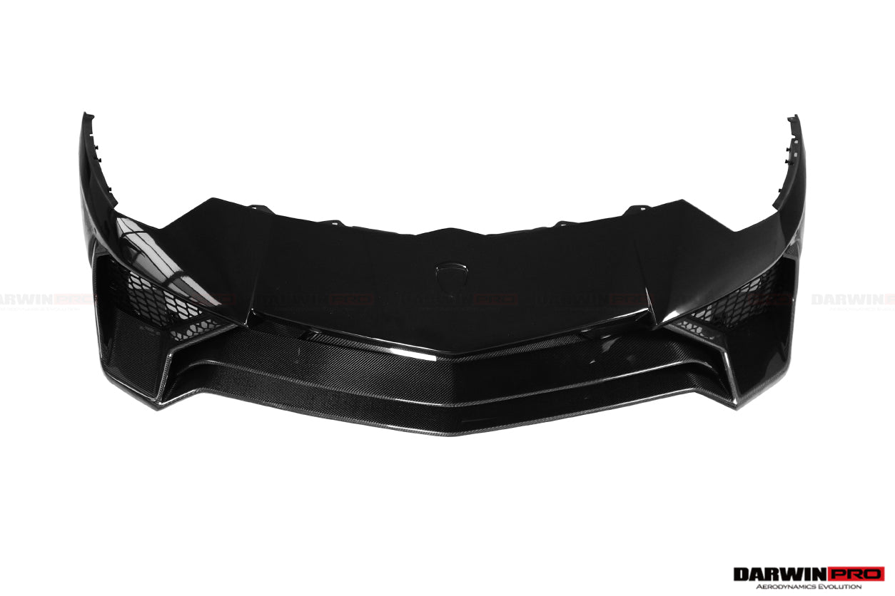 2011-2021 Lamborghini Aventador LP700 LP740 Coupe/Roadster SV Style Front Bumper - DarwinPRO Aerodynamics